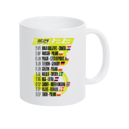 Speedway 2023 White	Mug