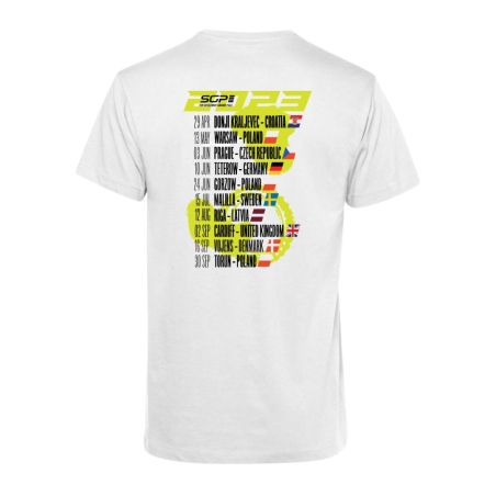 Speedway 2023 White T-shirt
