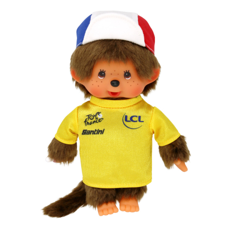 Peluche Kiki Monchhichi Tour de France 20 Cm