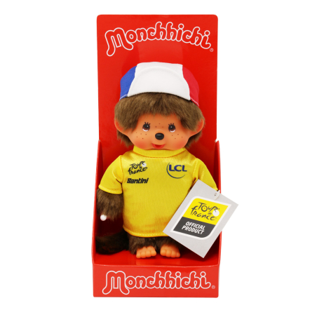 Peluche Kiki Monchhichi Tour de France 20 Cm