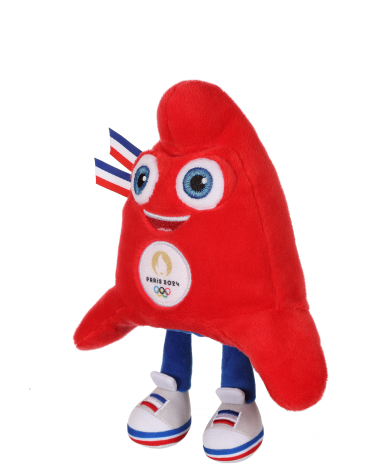 PELUCHE MASCOTTE P24 R001 15 CM