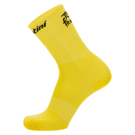 Chaussettes Tour de France Santini 2023 Leader Jaune