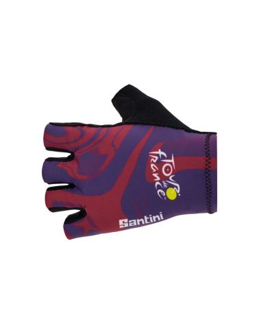 Gants Tour de France Santini Bordeaux 2023 Bleue