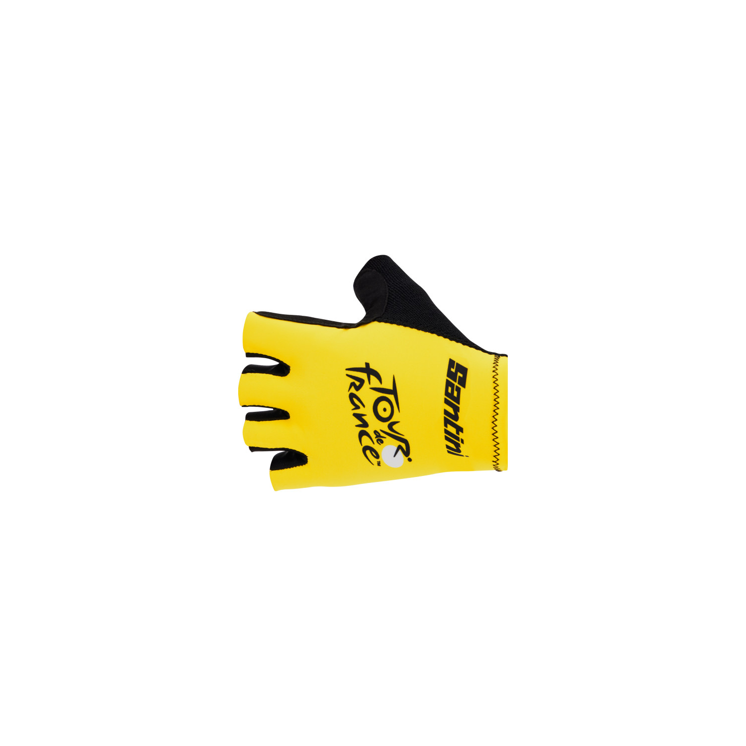 Gloves Tour de France Santini 2023 Leader Yellow