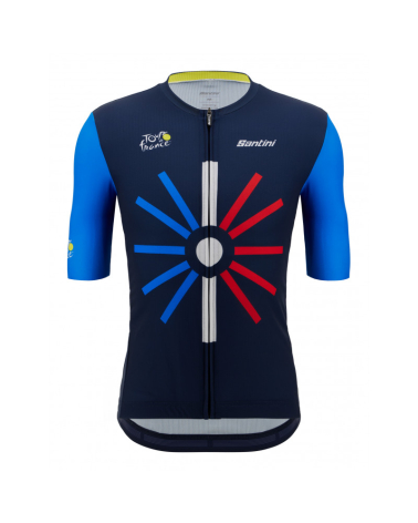 Jersey Tour de France Santini Trionfo 2023 Bleue