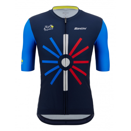 Maillot Tour de France Santini Trionfo 2023 Bleu