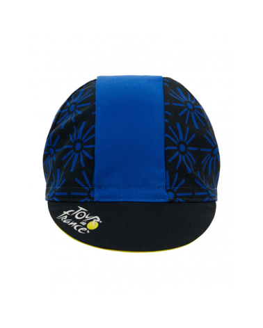 Cap Tour de France Santini Trionfo 2023 Bleuee