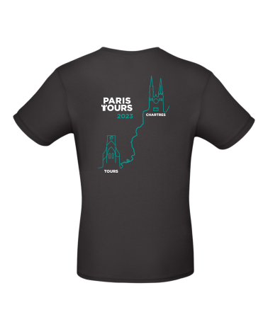 T-shirt Paris Tours LE PARCOURS