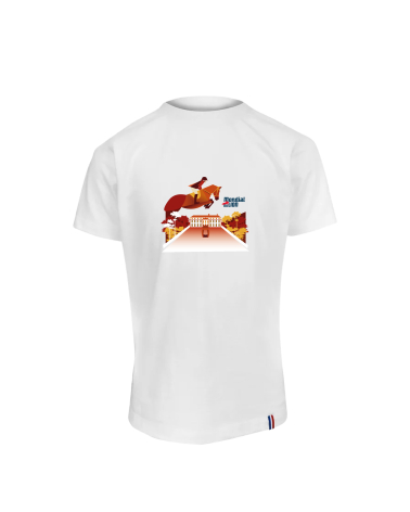 T-shirt Mondial du Lion L'AFFICHE 2023 Homme Blanc