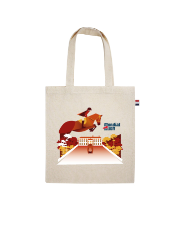 Tote Bag Mondial du Lion L'affiche 2023 Naturel