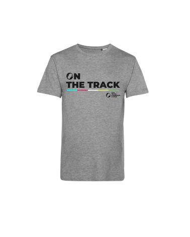 T-shirt UCI Track Champions League On The Track Mixte Gris