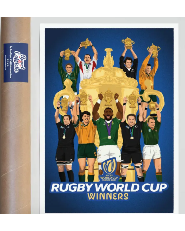Affiche Coupe du Monde de Rugby France 2023  Webellis