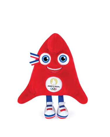 Mascotte Olympique 25cm Doudou