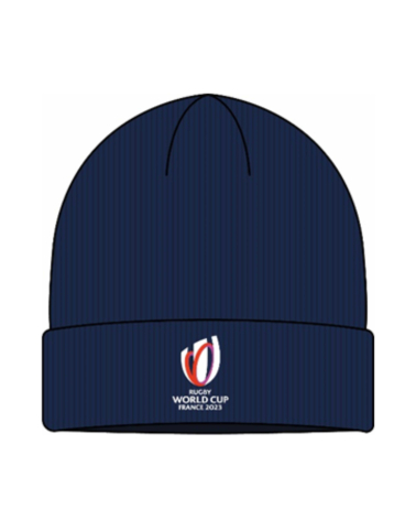 Bonnet Coupe du Monde de Rugby France 2023  Logo Navy