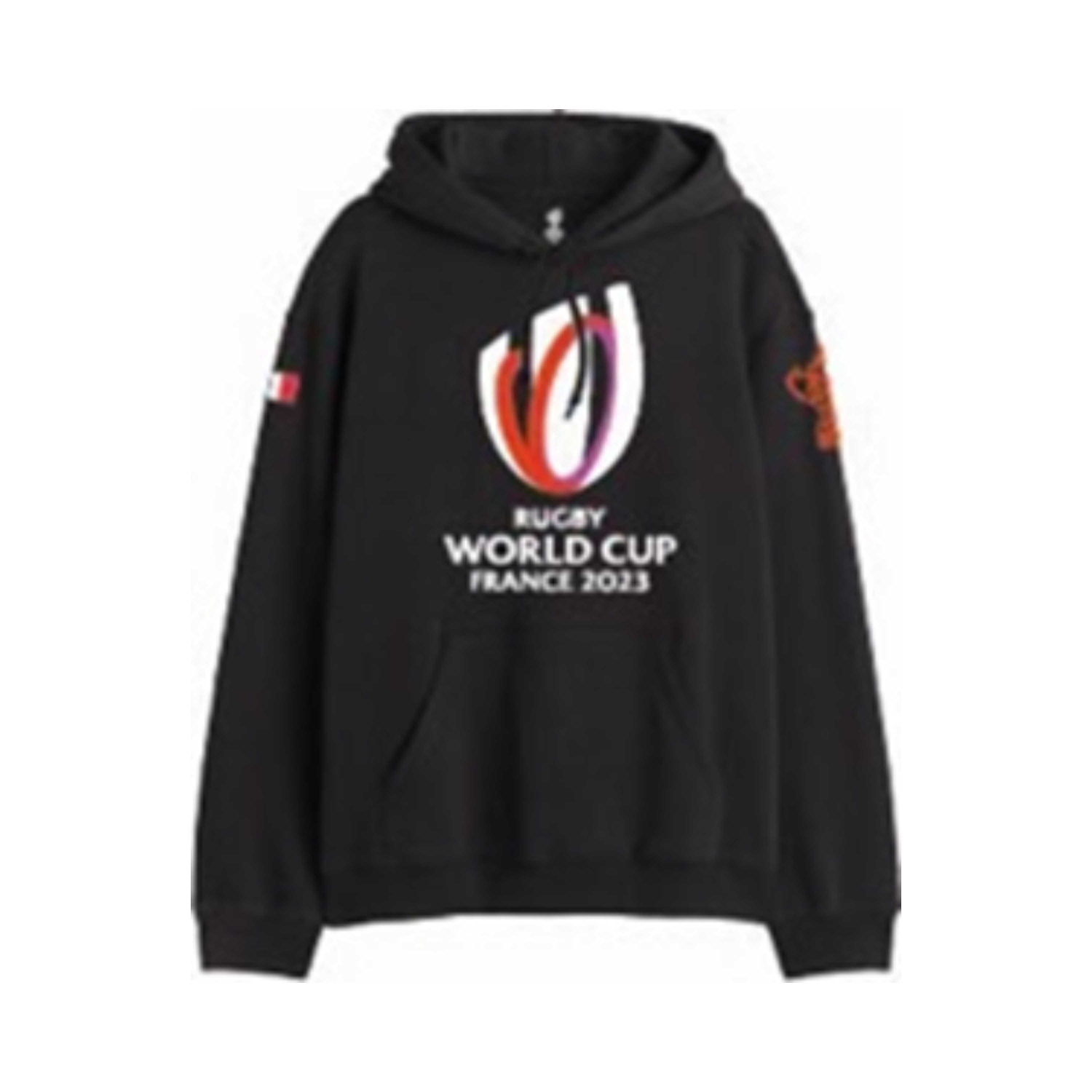 Sweat Coupe du Monde de Rugby France 2023  Logo Noir Enfant
