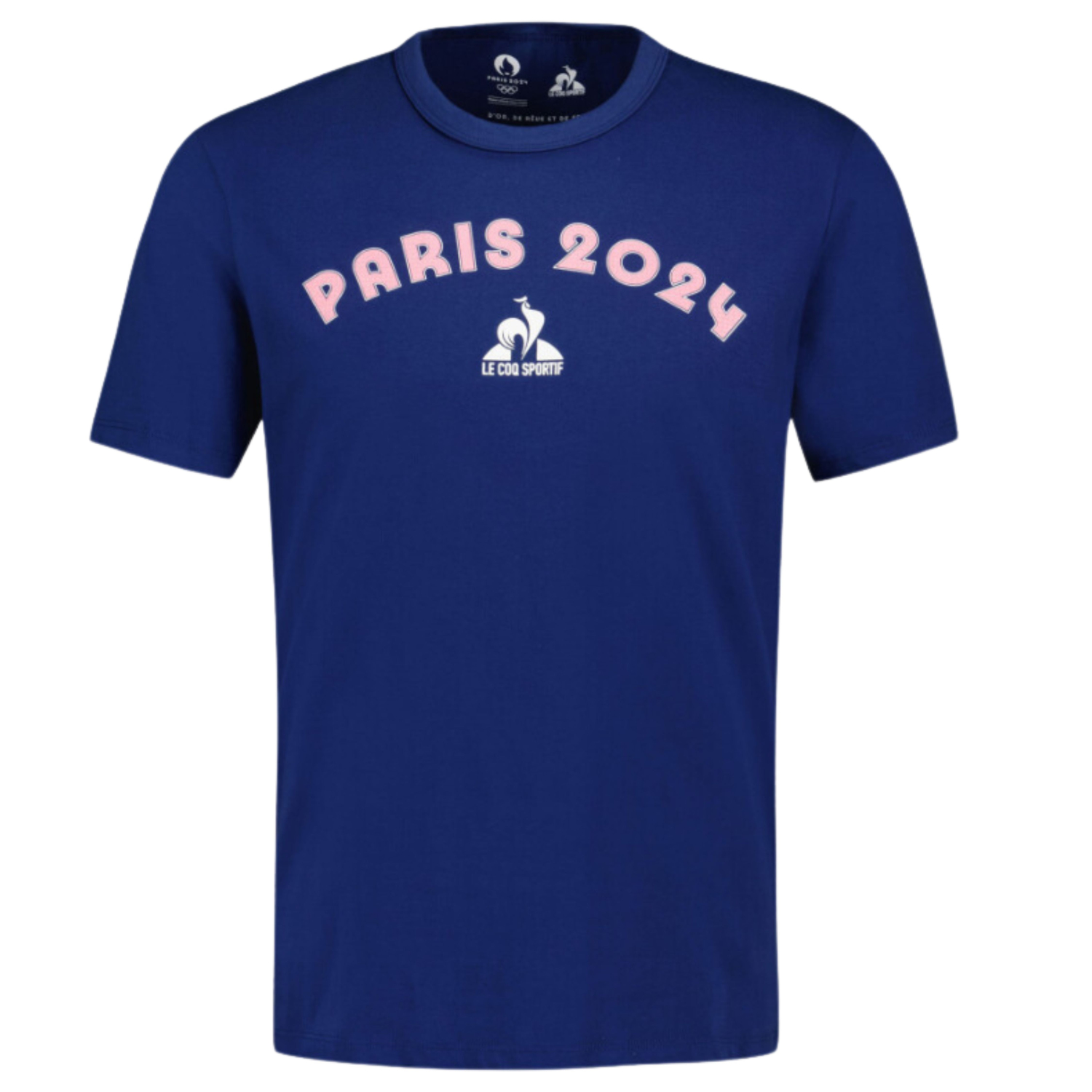 T-shirt Le Coq Sportif Jeux Olympiques Paris 2024 Mixte Bleu