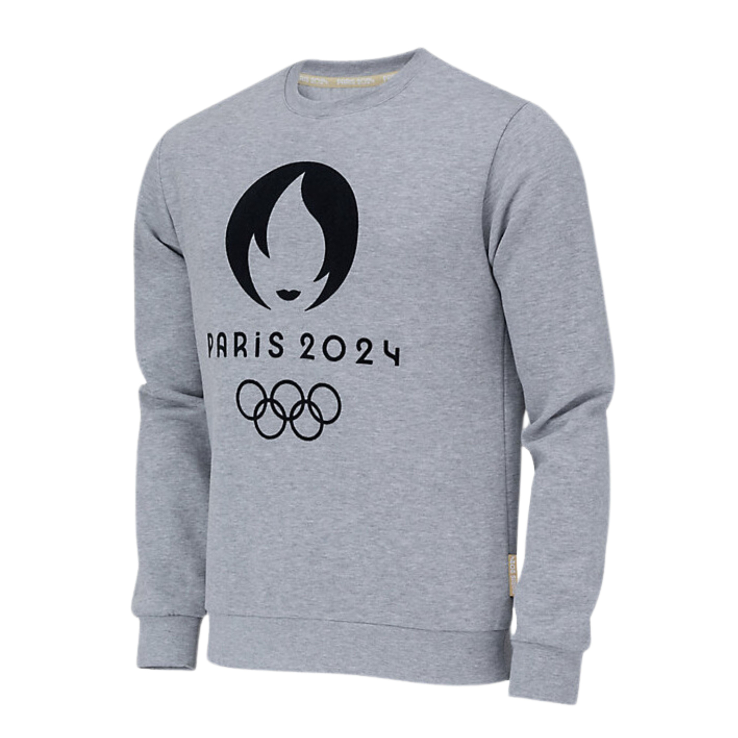 Sweatshirt Crewneck Jeux Olympiques Paris 2024 Big Logo Mixte Grey