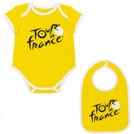 Body Tour de France Leader Yellow Baby + Bib