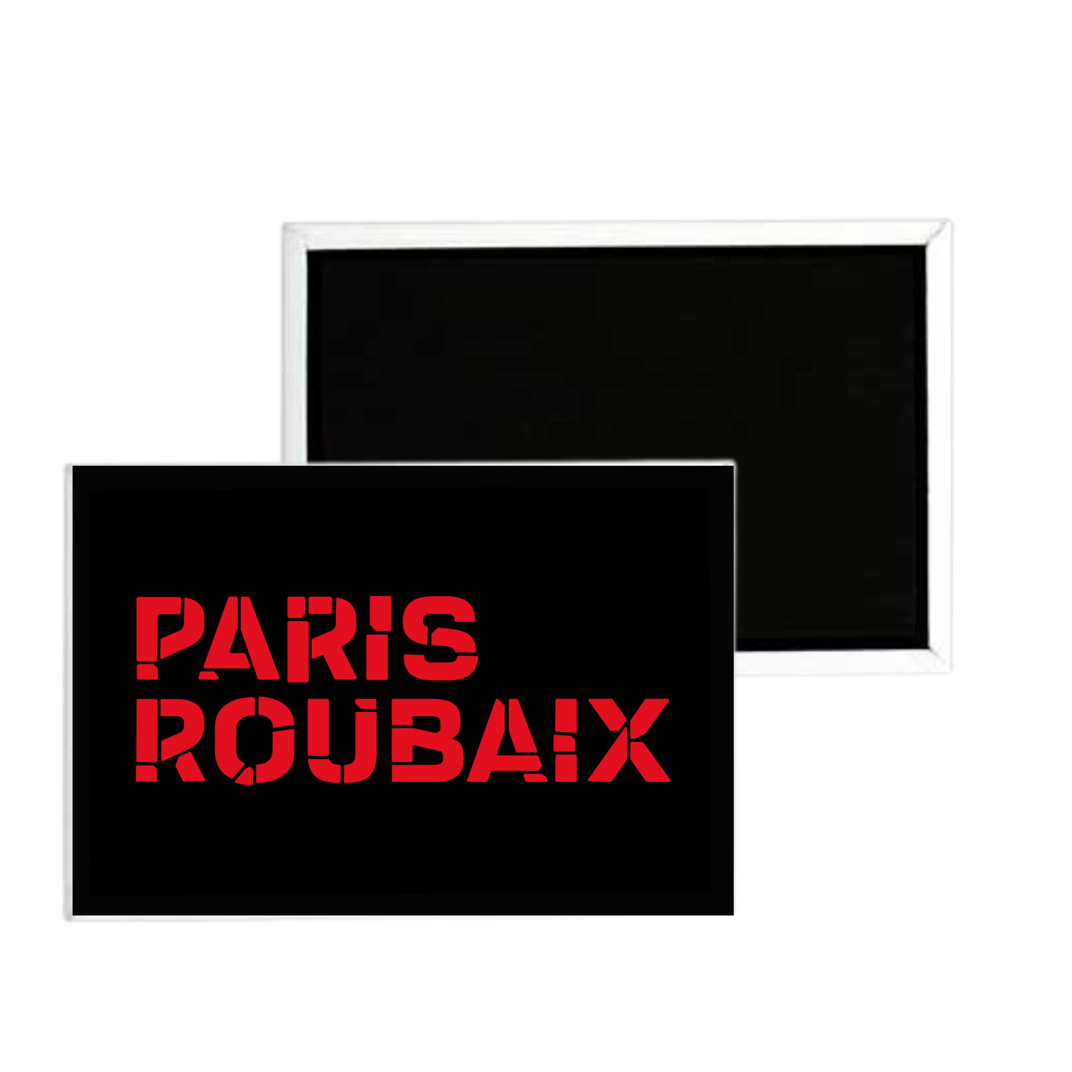 Magnet Paris Roubaix Logo Noir