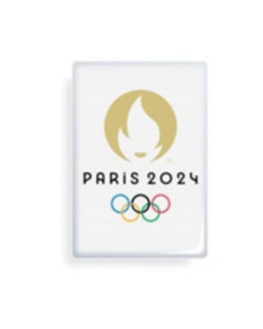 Magnet Jeux Olympiques Paris 2024 Emblème White