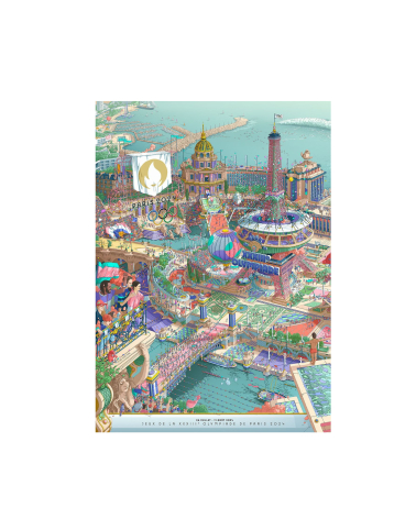 Paris 2024 Olympics Games Poster