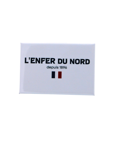 Magnet Paris Roubaix France Blanc