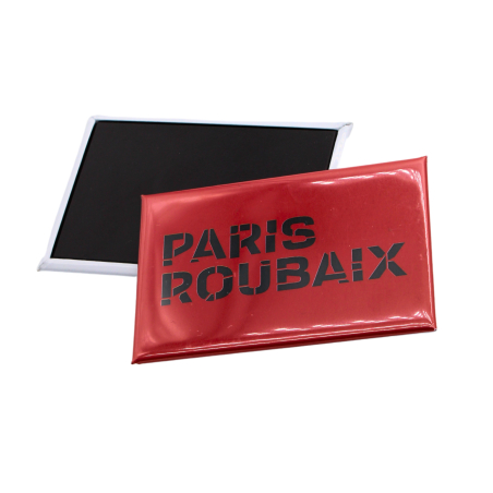 Magnet Paris Roubaix Logo Red