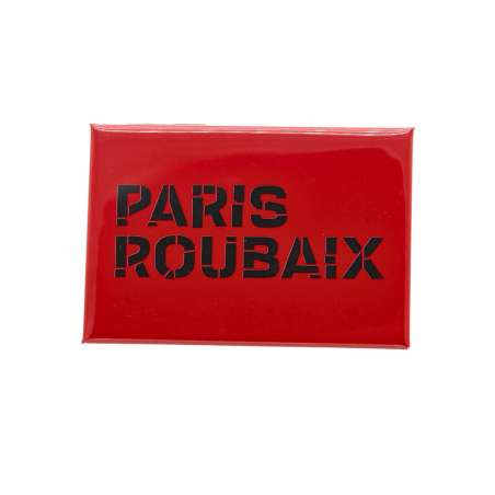 Magnet Paris Roubaix Logo Red
