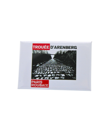 Magnet Paris Roubaix Trouée d'Arenberg White