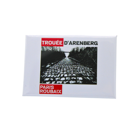 Magnet Paris Roubaix Trouée d'Arenberg White