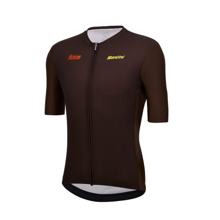 Santini La Flèche Wallonne 2024 Men's Cycling Jersey Grena