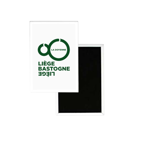 Magnet Liège Bastogne Liège Huit Blanc