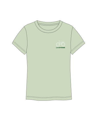 T-shirt Liège Bastogne Liège L'Envert Mixte Vert Pastel