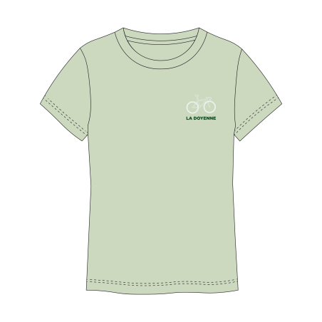 T-shirt Liège Bastogne Liège L'Envert Mixte Vert Pastel