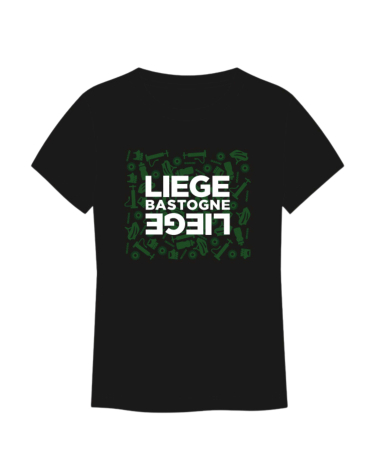Liège Bastogne Liège Passion Mixed T-shirt Black
