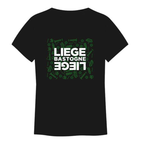 Liège Bastogne Liège Passion Mixed T-shirt Black