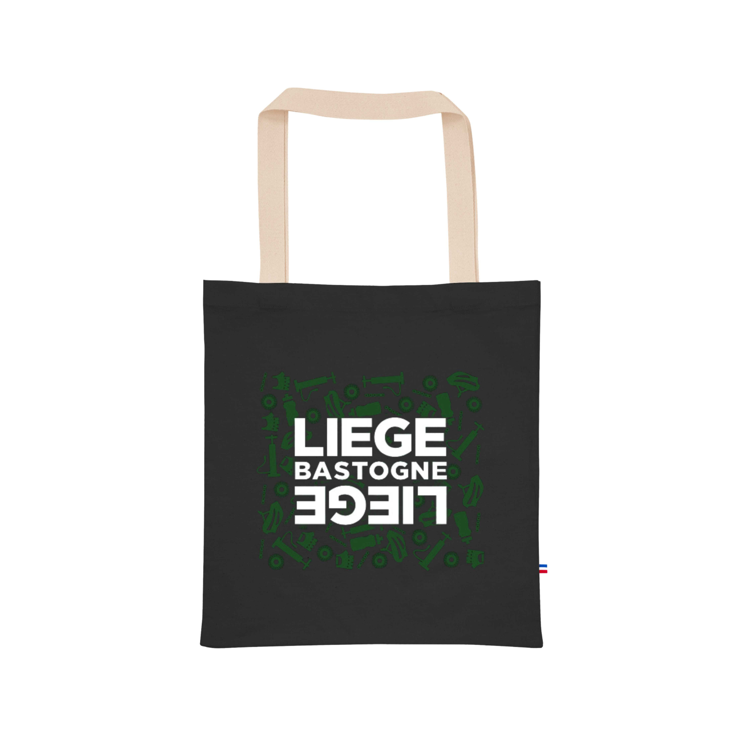 Tote Bag Liège Bastogne Liège Passion Noir