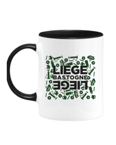 Mug Liège Bastogne Liège Tasse Passion Blanc