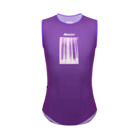 Maillot Cyclisme sans Manches Santini Liège Bastogne Liège 2024 Homme Violet