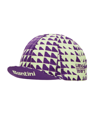 Casquette Cyclisme Santini Liège Bastogne Liège 2024 Bleu