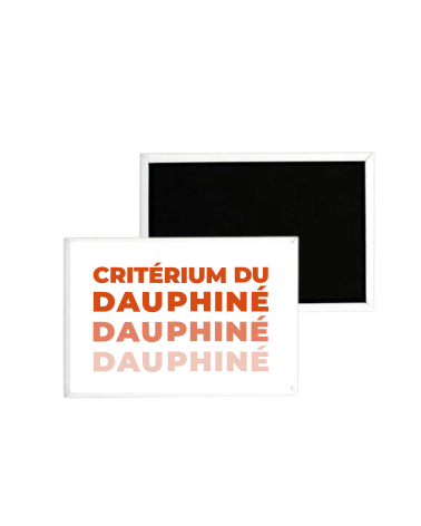 Magnet Criterium du Dauphiné Dégradé Blanc