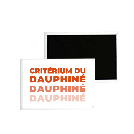 Magnet Criterium du Dauphiné White Gradient