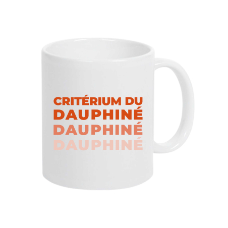 White Gradient Criterium du Dauphiné Mug