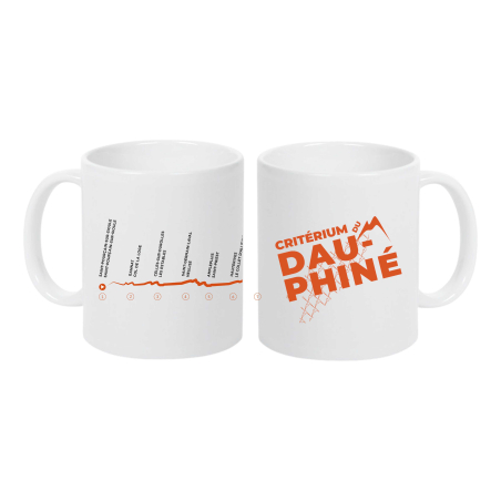 Mug Criterium du Dauphiné Course 2024 White
