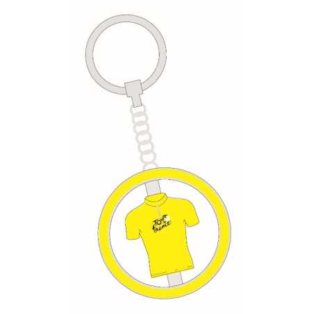 Tour de France Mini-jersey key ring Yellow