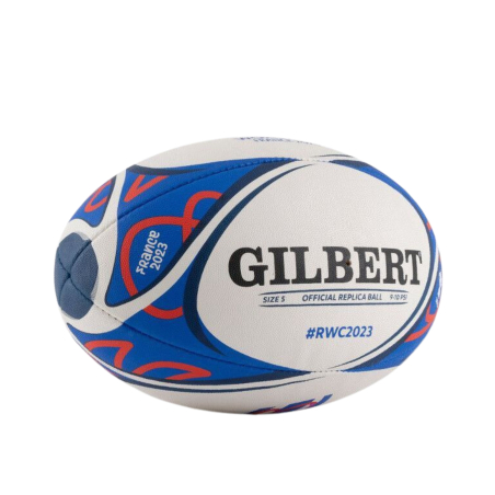 Ballon Coupe du Monde de Rugby France 2023  Logo Gilbert T5