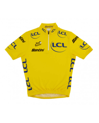 Tour de France Cycling Jersey Leader du Tour Yellow  Kids