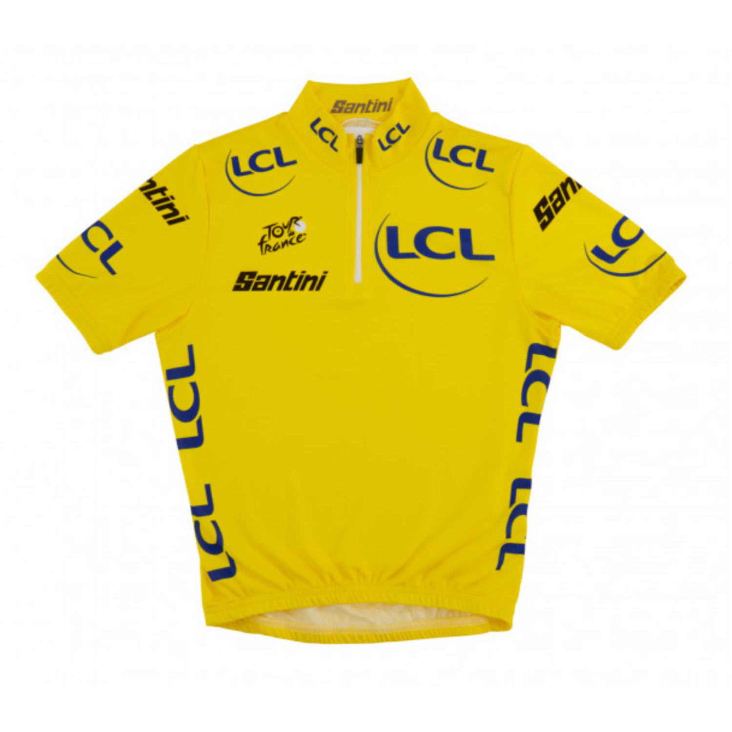 Maillot Cyclisme leader Santini Tour de France Jaune Enfant