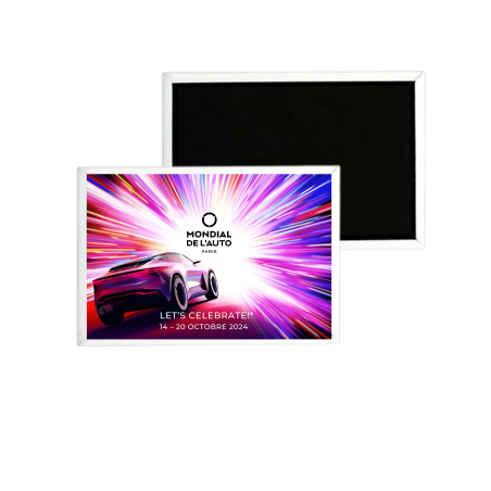 Magnet Mondial de l'Auto Affiche 2024