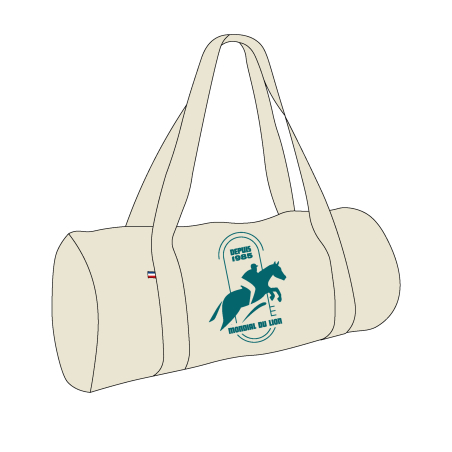 Sac de Sport  Mondial du Lion Capsule Beige